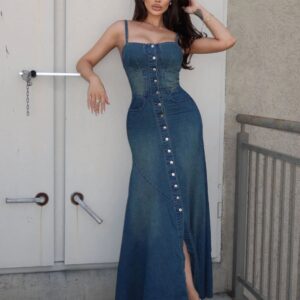 Boobtube Denim Dress