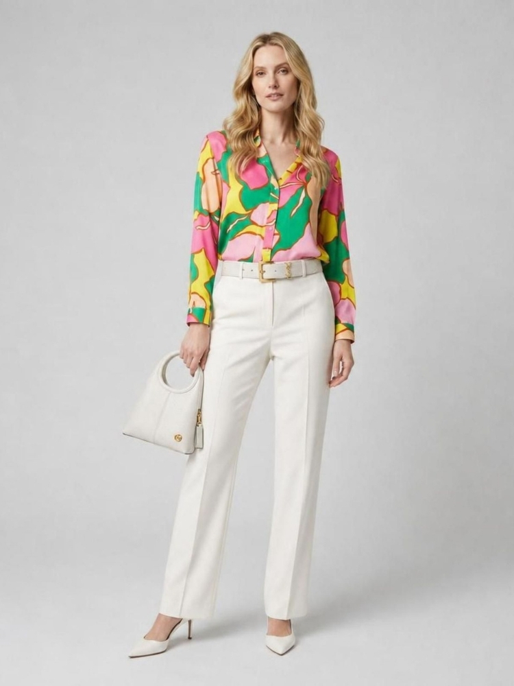 zara-pink-multi-abstract-print-blouse